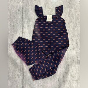 The Beaufort Bonnet Co. Violet's Vintage Overall Size4T